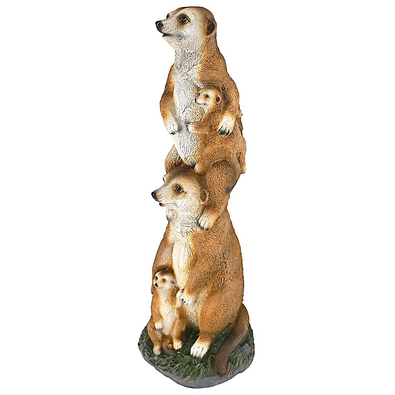 Design Toscano 15" Meerkat Generations Garden Statue