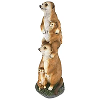 Design Toscano 15" Meerkat Generations Garden Statue
