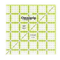 Omnigrip® by Omnigrid® 5.5" x 5.5" Non-Slip Square Quilting Ruler