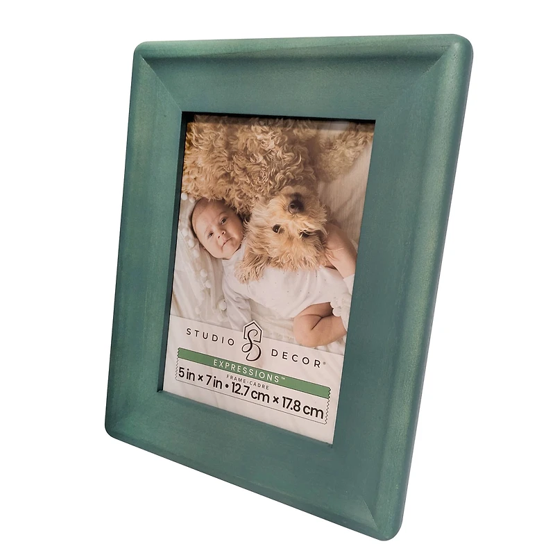 Expressions™ 5" x 7" Rounded Wood Frame by Studio Décor