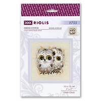 RIOLIS Little Owls Counted Cross Stitch Kit