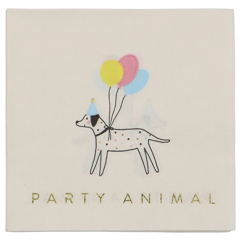 Party Animal Beverage Napkins, 20ct. by Celebrate It™