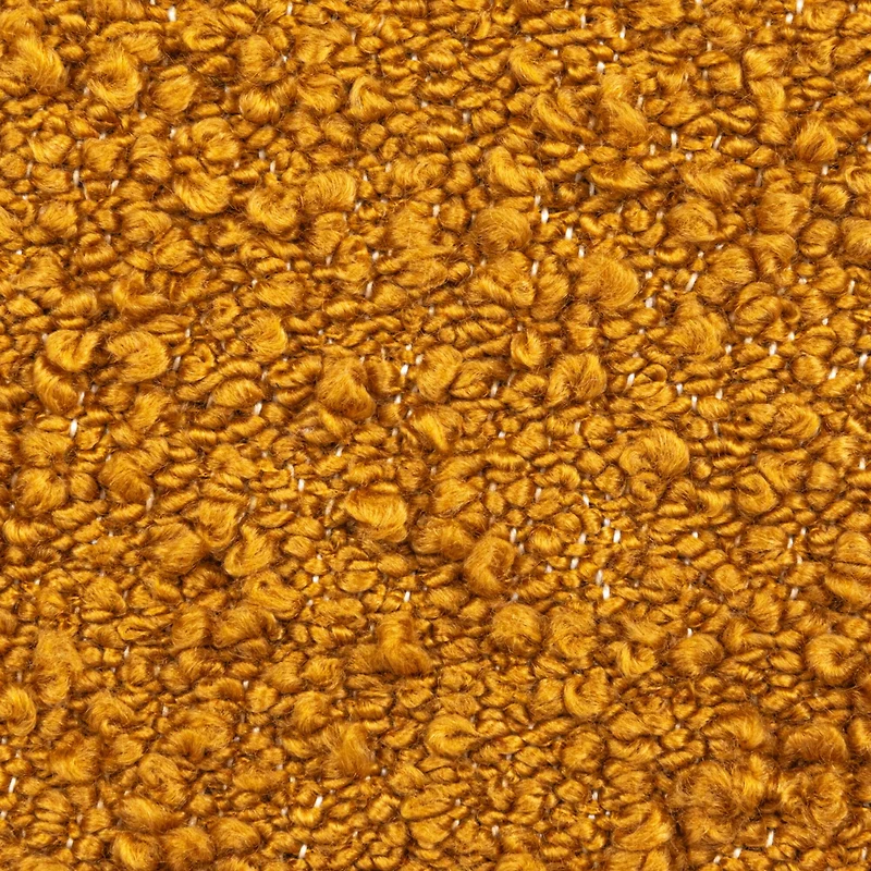 Hello Honey® 20" Mustard Hand-Woven Fabric Indoor/Outdoor Pillow