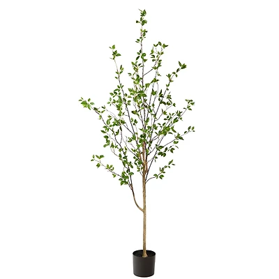 6.5ft. Potted Minimalist Citrus Artificial Tree