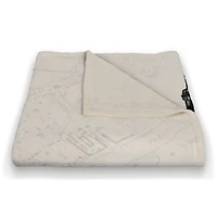 Parisian Red Bike 50" x 60" Coral Fleece Blanket