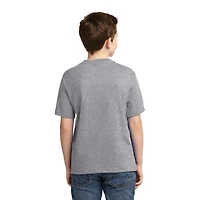 JERZEES® Dri-Power® Heathered Youth 50/50 Cotton/Poly T-Shirt