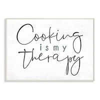 Stupell Industries Cooking Is My Therapy Wall Art