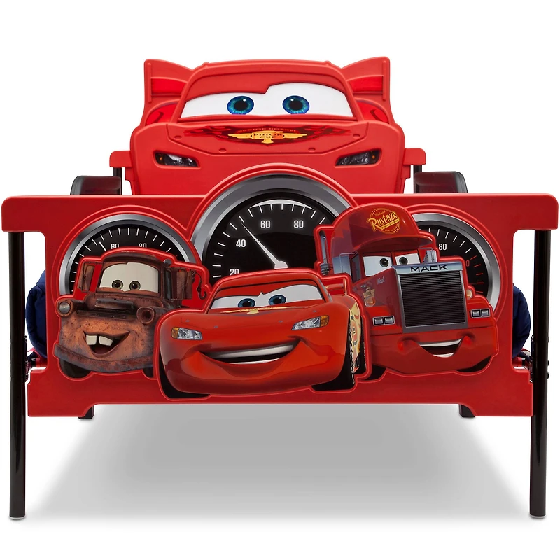 Cars Plastic 3D Twin Bed