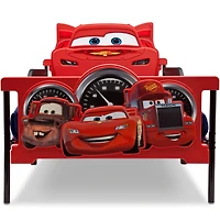 Cars Plastic 3D Twin Bed