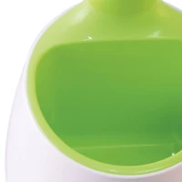 OttLite Wellness Series 23" White & Green Organize LED Desk Lamp