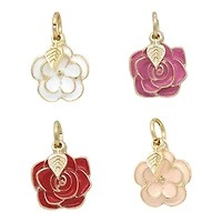 Enamel 3D Flower Charm Mix by Bead Landing™