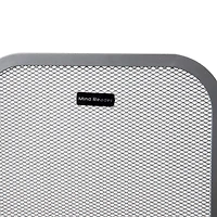 Mind Reader 3-Section Hinged Folding Mesh Paneled Fireplace Protector Screen