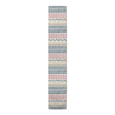 Watercolor Boho Outdoor Table Runner