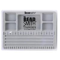 The Beadsmith® Travelers Bead Board With Lid, 7.75" x 11.25"