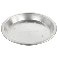 Martha Stewart Silver 9" Round Embossed Aluminum Pie Pan
