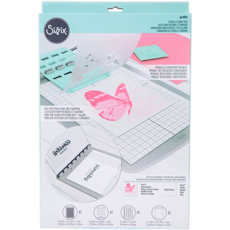 Sizzix® Making Tools Stencil & Stamp Tool