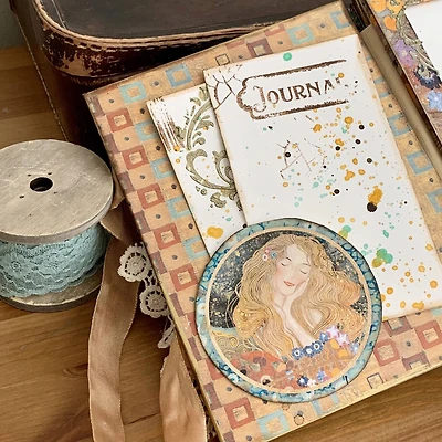 Stamperia Klimt Double-Sided Paper Pad, 12" x 12"