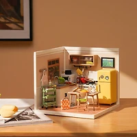 Rolife® Super Creator Happy Meals Kitchen DIY Miniature Kit