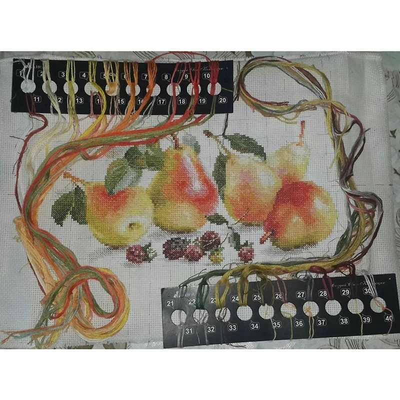 Alisa Pears Cross Stitch Kit