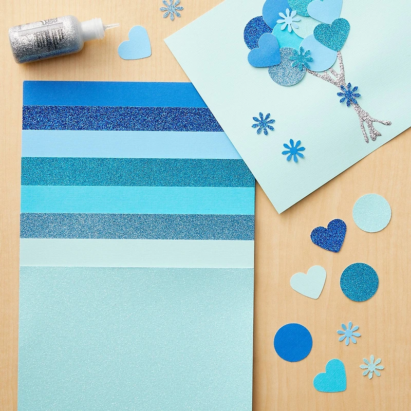 12 Pack: Blue Paper Pad by Recollections™, 6" x 6"