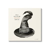 Stupell Industries The Wicked Witch Is In Halloween Canvas Wall Art