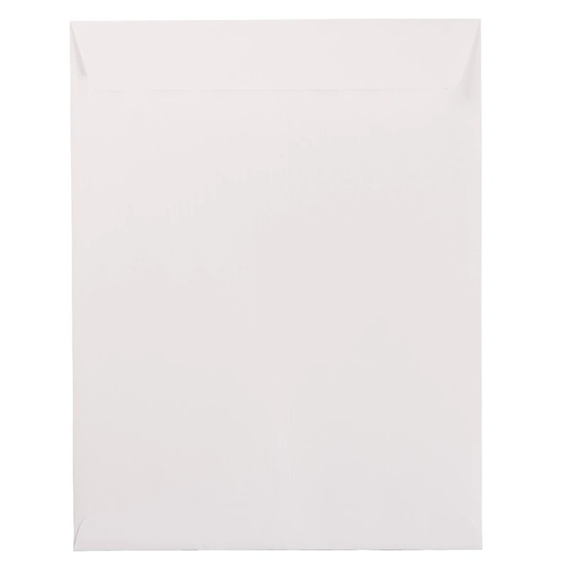 JAM Paper 10" x 13" White Open End Catalog Envelopes