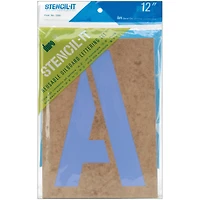 Stencil-It Reusable Lettering Set