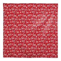 58'' Ho Ho Ho Pattern Tablecloth