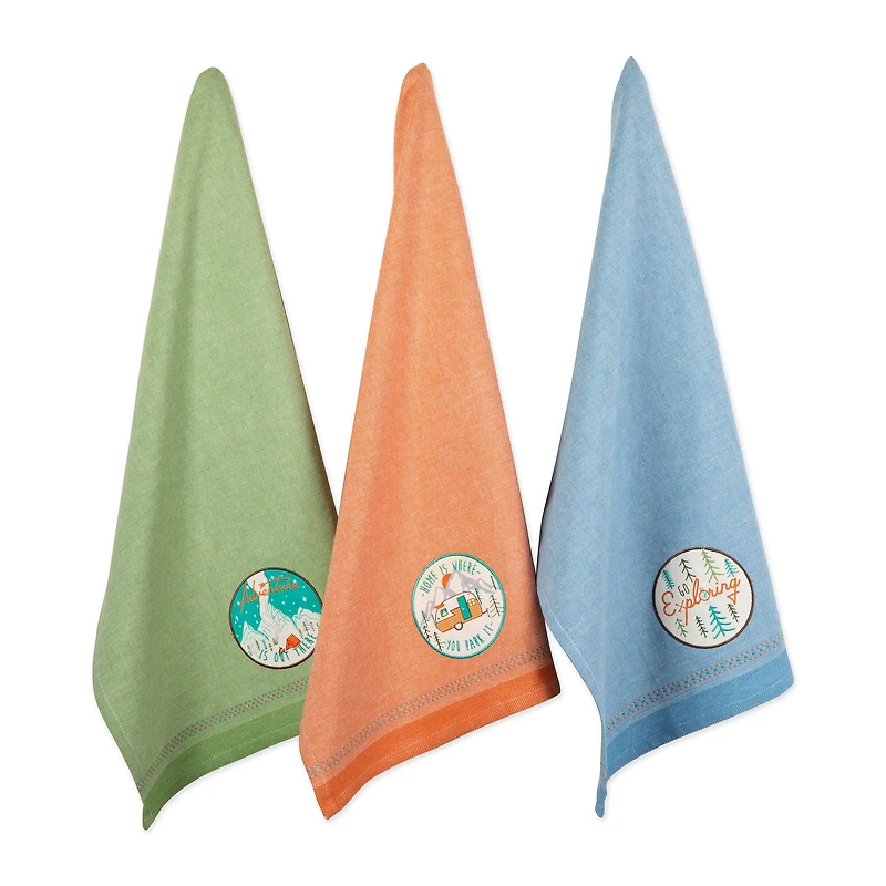 DII® Go Exploring Dish Towel Set