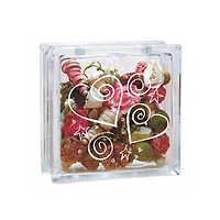 7.5" Decorative Glass Block by ArtMinds®