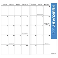 2024-2025 Sketchy Lines Monthly Pocket Planner