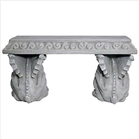 Design Toscano Blair Castle Sculptural Gargoyle Bench