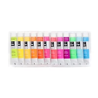 12 Packs: 12 ct. (144 total) Neon Acrylic Paints by Artist's Loft™ Necessities™
