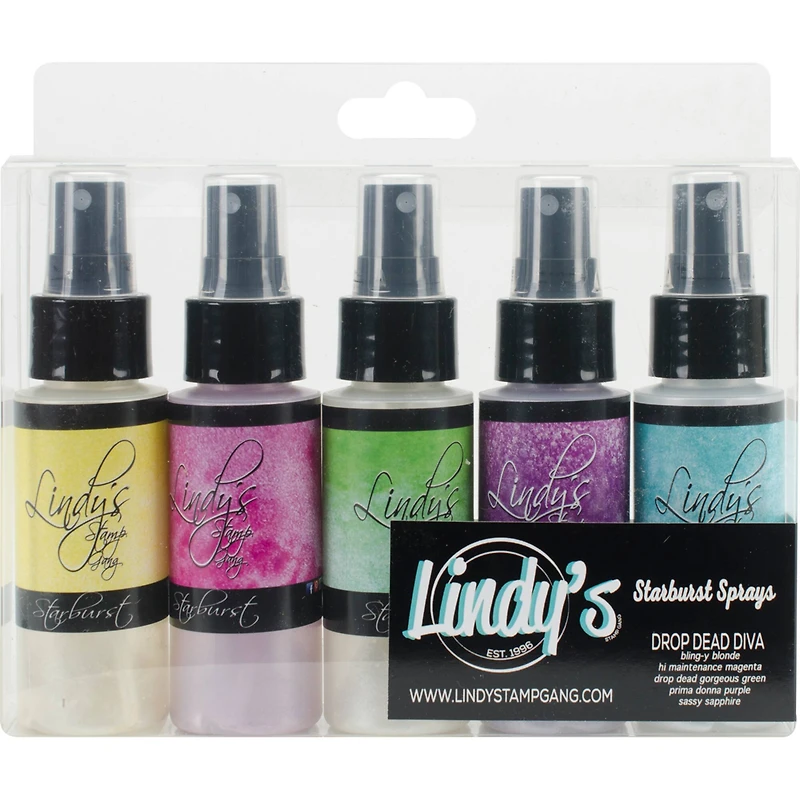 Lindy's Stamp Gang® Starburst Sprays Drop Dead Diva Set, 2oz.