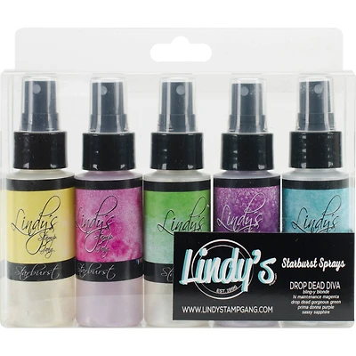 Lindy's Stamp Gang® Starburst Sprays Drop Dead Diva Set, 2oz.