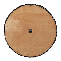 Brown Farmhouse Wood Wall Clock