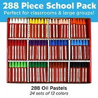 Faber-Castell® 288-Piece Oil Pastels School Pack