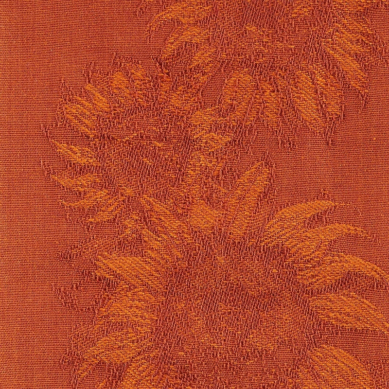 DII® Burnt Orange Sunflower Jacquard Dish Towels, 2ct.