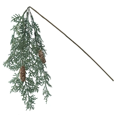 35" Hanging Greenery & Pinecone Stem by Ashland®