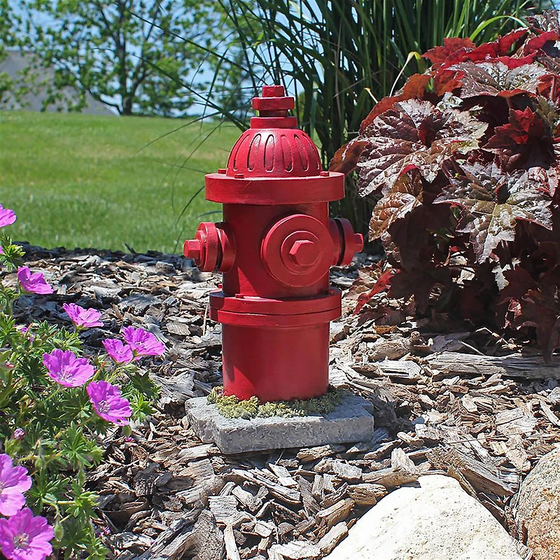 Design Toscano 9.5" Dog's Second Best Friend Fire Hydrant Statue