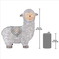 Design Toscano 12" Andes the Little Alpaca Garden Statue