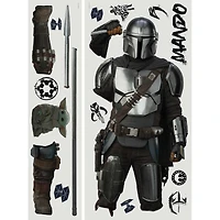 RoomMates Star Wars The Mandalorian In Beskar Peel & Stick Giant Wall Decal
