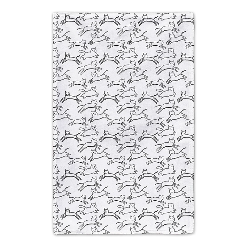 Count the Meows 16" x 25" Tea Towel - Set of 2