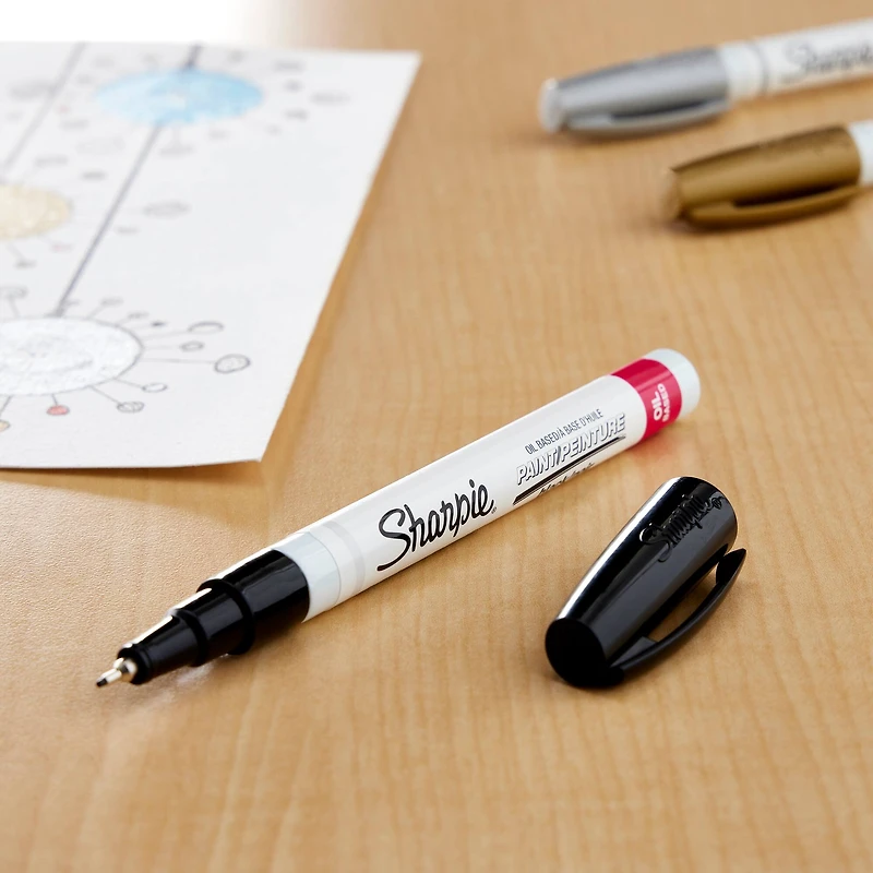 12 Pack: Sharpie® Extra Fine Point Oil-Based Paint Marker