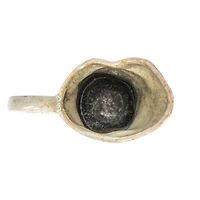 Hello Honey® 12oz. Green Reactive Glaze Organic Shaped Stoneware Pitcher