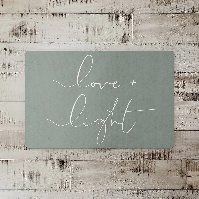 Love And Light 18" x 27" Floor Mat