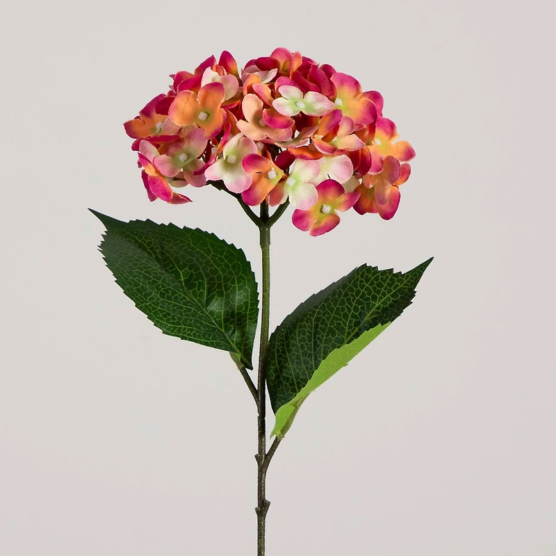 20" Pink Hydrangea Flower Stems, 3ct.