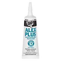 DAP® Alex Plus 2.75oz. Acrylic Latex Caulk Plus Silicone