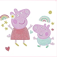 Diamond Dotz® Peppa Pig Happy Days Diamond Painting Kit