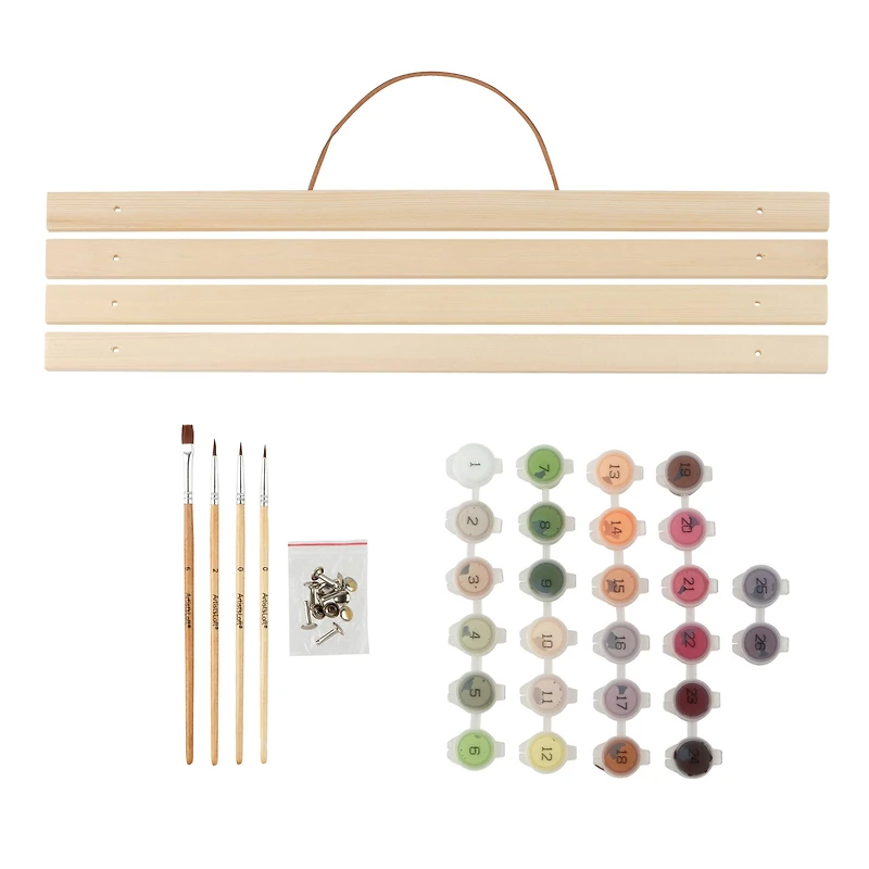 16" x 20" Cozy Fireplace Paint-by-Number Kit by Artist's Loft™